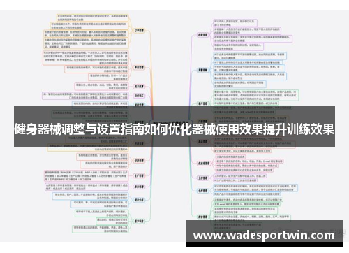 健身器械调整与设置指南如何优化器械使用效果提升训练效果
